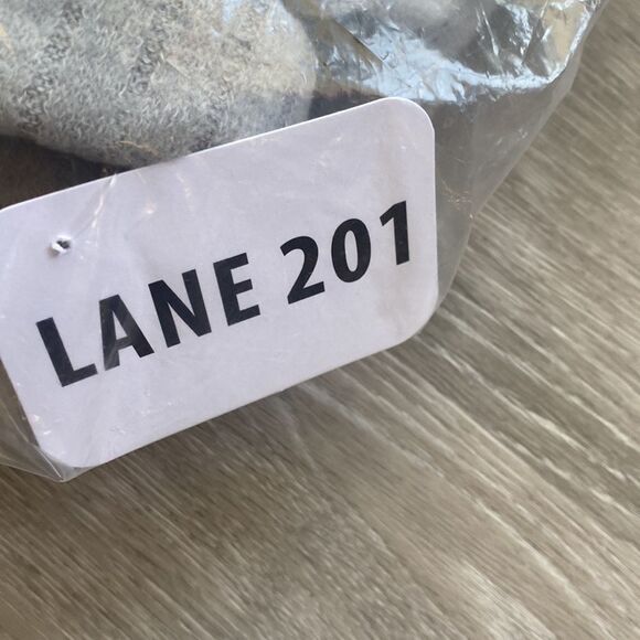 Lane 201 Weekend Living Wrap Top Grey S NWT in packaging - Picture 5 of 7